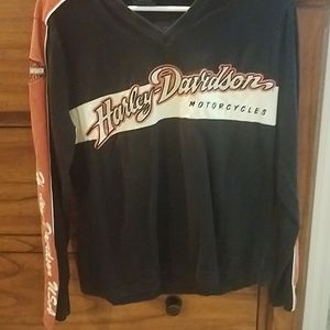 Harley Davidson long sleeve women's top